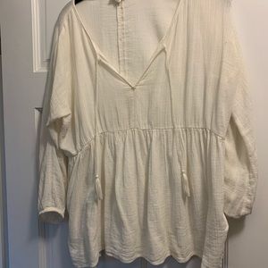 Soft Joie peasant top